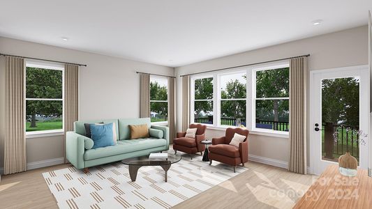 The Sparrow Rendering | Archer Row *actual finishes, color scheme, orientation vary on this home. Furniture not included