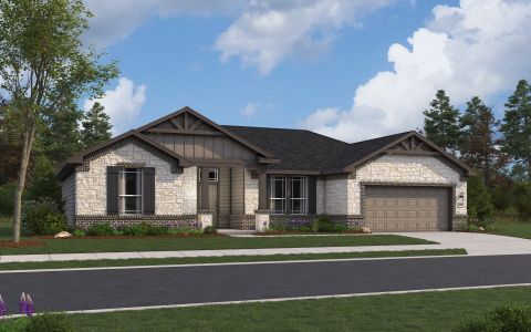 New construction Single-Family house 21147 Prairie, San Antonio, TX 78264 plan Carter - image