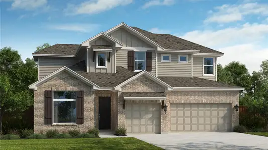 New construction Single-Family house 19504 Kelcie Dann Dr, Pflugerville, TX 78660 Irving- photo 0