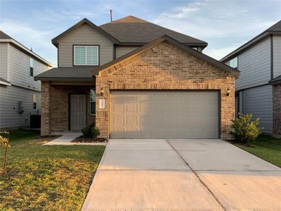 New construction Single-Family house 4902 Yellow Ginko Trail, Spring, TX 77373 Darrel- photo 0