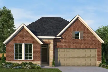 New construction Single-Family house 8923 Moose Trl, Manvel, TX 77578 The Brecken- photo 0