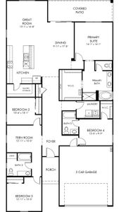 New construction Single-Family house 2380 E Grenach Rd, San Tan Valley, AZ 85143 plan Lark - image