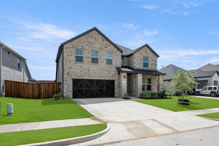 New construction Single-Family house 2458 Pebble Bank Ln, Midlothian, TX 76065 Emery- photo 1 1