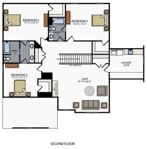 New construction Single-Family house Clover, SC 29710 plan Davidson - image 4