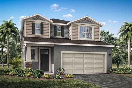 New construction Single-Family house 31356 Pendleton Landing Cir, Wesley Chapel, FL 33545 Woodruff- photo 0