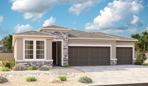 New construction Single-Family house 1212 E. Vekol Street, Casa Grande, AZ 85122 Sapphire- photo 0