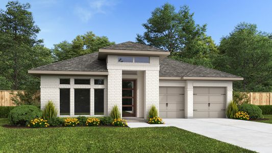 New construction Single-Family house 1912 Bighorn Trl, New Braunfels, TX 78132 plan 2206H - image
