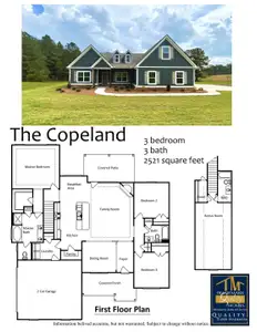 New construction Single-Family house 1224 Waymanville Rd, Thomaston, GA 30286 plan Copeland - image 3