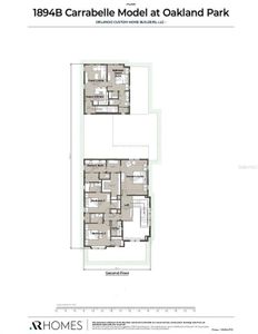 Second Story Floor Plan