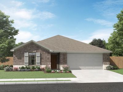 New construction Single-Family house 12625 Winding, Schertz, TX 78154 Preston (C403)- photo 0