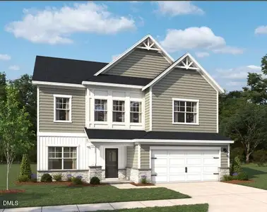 New construction Single-Family house 509 Jocund St, Unit 44, Rolesville, NC 27571 - image
