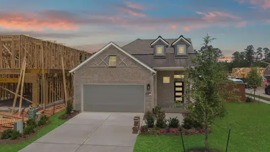 New construction Single-Family house 12861 Meadow Wind Wy, Conroe, TX 77302 plan Ann Arbor - image