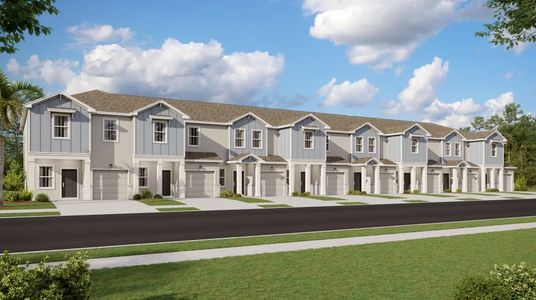 Wellness Ridge: Overlook Townhomes by Lennar in Clermont - photo 0