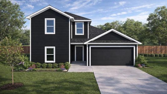 New construction Single-Family house 216 Golden Eagle Blvd, New Waverly, TX 77358 - image