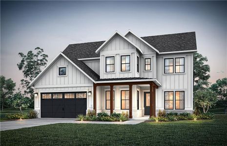 New construction Single-Family house 4770 Wayt Farm Overlook, Cumming, GA 30040 plan Valley - image