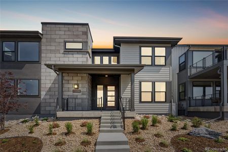New construction Single-Family house 11208 Vibrato Ln, Lone Tree, CO 80134 plan 4034 Baxter Elevation C - Hip Slope Transitional - image