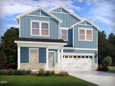 New construction Single-Family house 332 Southland Dr, Zebulon, NC 27597 plan Townsend - image