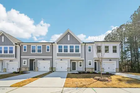 New construction Townhouse house 1621 Mirth Ct, Rolesville, NC 27571 - image