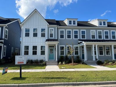 New construction Townhouse house 187 Blueway Avenue, Summerville, SC 29486 - photo 0