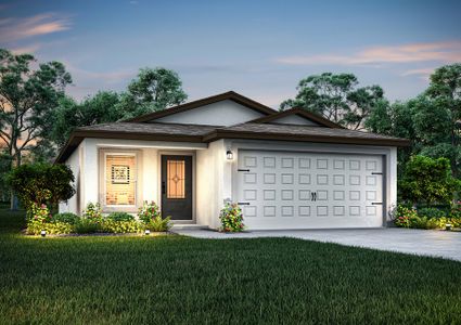 New construction Single-Family house 1173 SE Port Saint Lucie Blvd, Port St. Lucie, FL 34952 plan Alafia - image