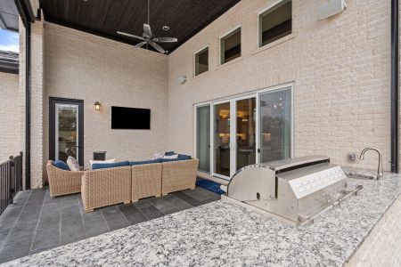 New construction Single-Family house 1000 Flint Ridge Trl, Georgetown, TX 78628 null- photo 33 33