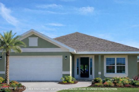 New construction Single-Family house 1236 Kylar Dr Nw, Palm Bay, FL 32907 plan 2200 - image