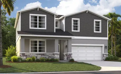 New construction Single-Family house 1883 Horsetail Dr, St. Cloud, FL 34771 - image