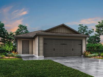 New construction Single-Family house 503 Sendera Wy, Kenedy, TX 78119 plan Olympic - image