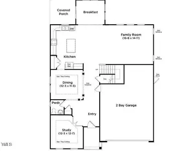 New construction Single-Family house 121 Willow Cameron Wy, Angier, NC 27501 Cooper 3- photo 2 2