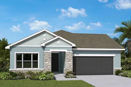 New construction Single-Family house 5263 Everlong Dr, Apollo Beach, FL 33572 plan The Gaspar - image