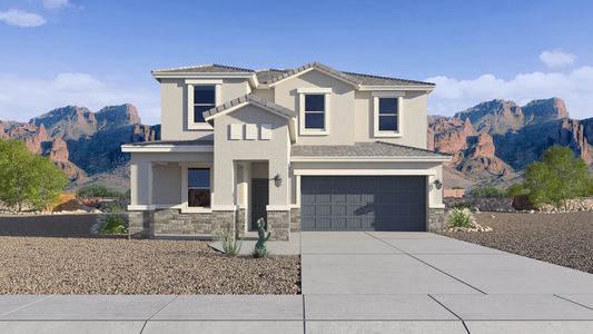 New construction Single-Family house 2512 E Villa Linda Dr, Phoenix, AZ 85024 plan Apache - image