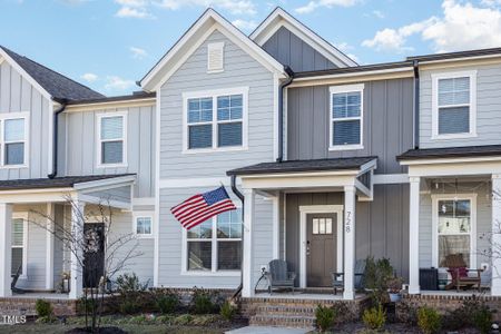 New construction Townhouse house 728 Silo Park Dr, Wake Forest, NC 27587 null- photo 2 2