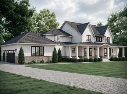 New construction Single-Family house 4012 N Arnold Mill Rd, Woodstock, GA 30188 - image