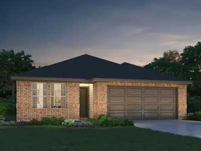 New construction Single-Family house 1210 Romany Fields Dr, Conroe, TX 77336 plan Allen  - image