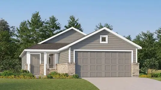 New construction Single-Family house 10984 Independence Rd, Splendora, TX 77328 plan Oakridge - image