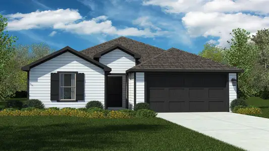 New construction Single-Family house 280 Rainwater Ln, Bridgeport, TX 76246 plan ELGIN - image