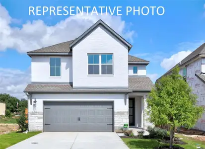 New construction Single-Family house 129 Emerald Grove Dr, Georgetown, TX 78633 plan The Retreat II - image