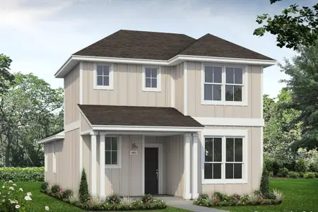 New construction Single-Family house 175 Cider Creek Dr, Elgin, TX 78621 plan Harvest Ridge 1501 - image
