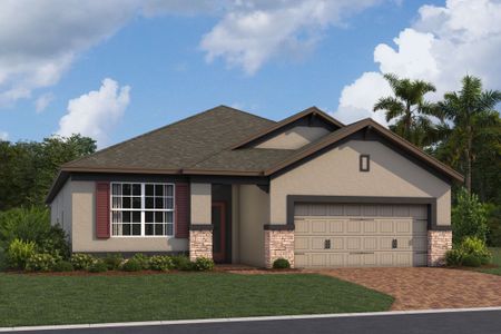 New construction Single-Family house 5296 High Line Dr, St. Cloud, FL 34771 plan Piedmont - Eco Series - image