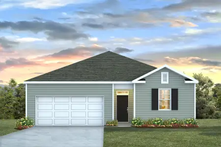 New construction Single-Family house 2083 E Paces Trl, Darlington, SC 29532 plan KERRY - image