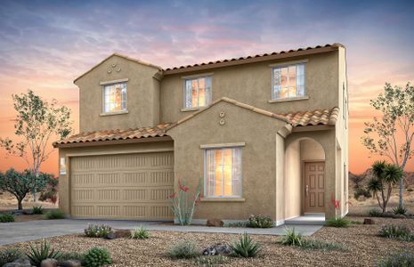 New construction Single-Family house 42885 W Peters Dr, Maricopa, AZ 85138 Sunflower- photo 0