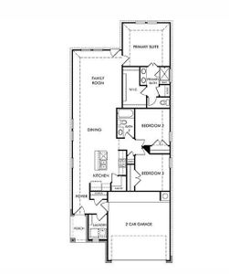 New construction Single-Family house 416 Sunrise Ranch Dr, Montgomery, TX 77316 plan The Cascade (330) - image