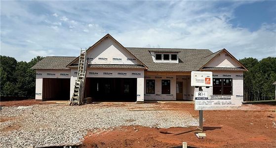 New construction Single-Family house 281 Weslyn Dr, Social Circle, GA 30025 plan (GA)Everett A.1 3 Front Entry - image