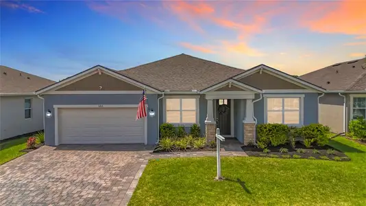 New construction Single-Family house 5215 123Rd Ave E, Parrish, FL 34219 plan The Red Rock - image