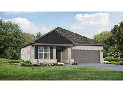 New construction Single-Family house 2419 Elliot Canyon Ln, Crosby, TX 77532 plan The Everett C - image