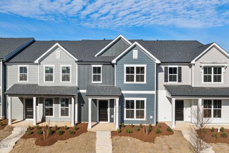 New construction Townhouse house 2919 Denson Rd, Willow Spring, NC 27592 plan Sedona - image
