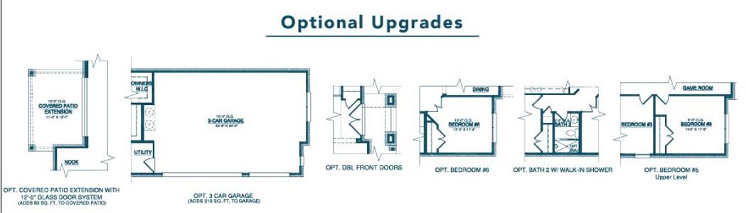 New construction Single-Family house 3141 Miller Rd, Midlothian, TX 76065 plan Texan (Courtyard) - image 5