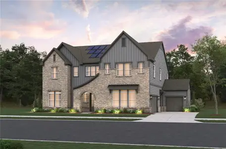 New construction Single-Family house 2120 Sai Dr, Cumming, GA 30041 plan Satilla - image