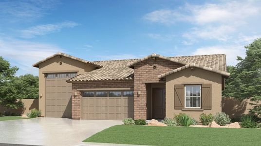 New construction Single-Family house 3791 E Kenley Ln, San Tan Valley, AZ 85143 Wayfarer II Plan 5579- photo 0