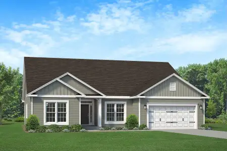 New construction Single-Family house Rosin Hill Rd, Newton Grove, NC 28366 plan 3327 - image